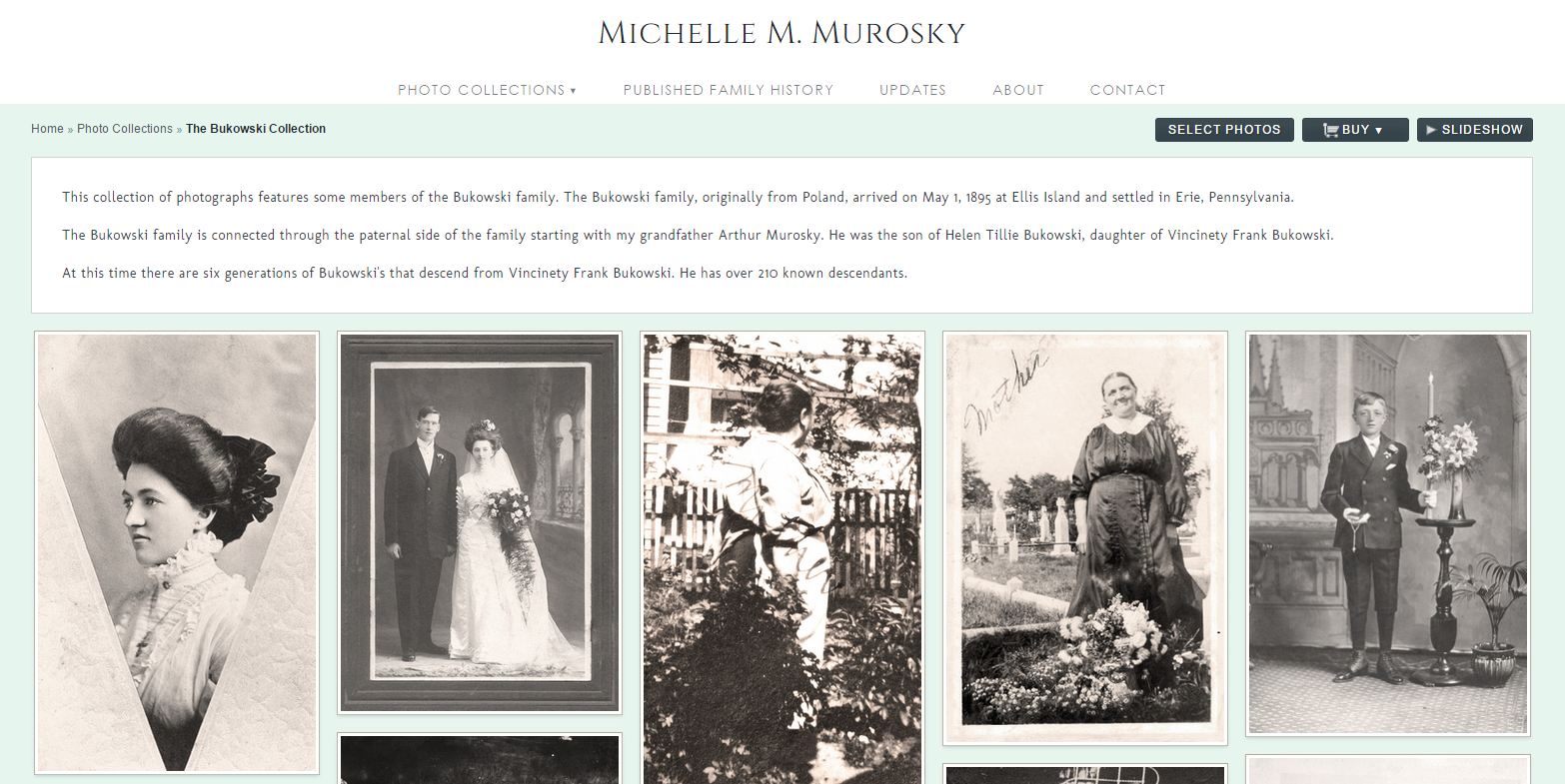 Michelle M. Murosky: Blog Images &emdash; Family Photo Collection